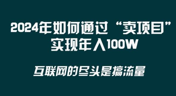 2024年 做项目不如‘卖项目’更快更直接！年入100万-学库网